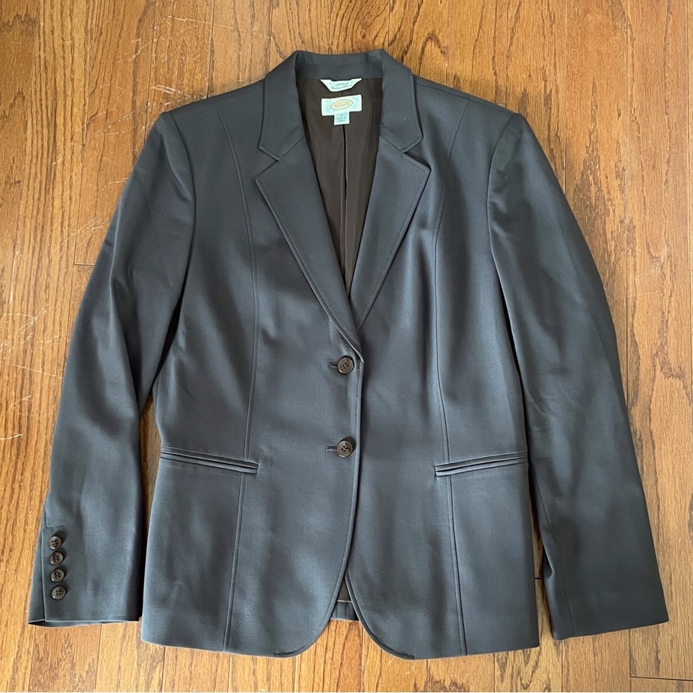 Talbots Classic Dark Brown Women's Blazer